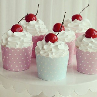 BỘ 100 LY CUPCAKE GIẤY NƯỚNG BÁNH NHỎ 6 CM