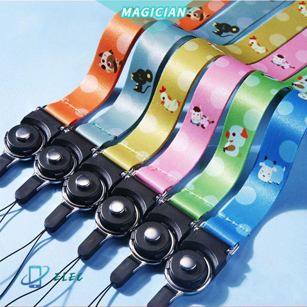 Dây Đeo Cổ Họa Tiết Hoạt Hình Dễ Thương Để Gắn Điện Thoại Tiện Dụng Giá Đỡ