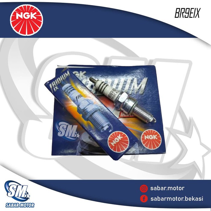 Bugi Đánh Lửa Ngk Iridium Br9eix (ninja Rr / Satria 2tak / Ninja 150 R) Shopee Chất Lượng Cao