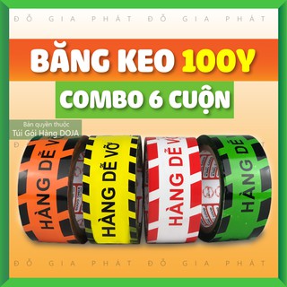 Combo 5 cuộn băng keo hdv 100y 5cbk4m