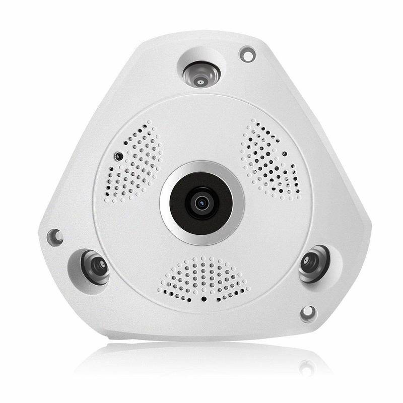 Camera An Ninh IP IP 3600Pro 360 Độ° Camera An Ninh Không Dây WiFi 3MP HD Góc Rộng Tầm Nhìn Ban Đêm VR CCTV