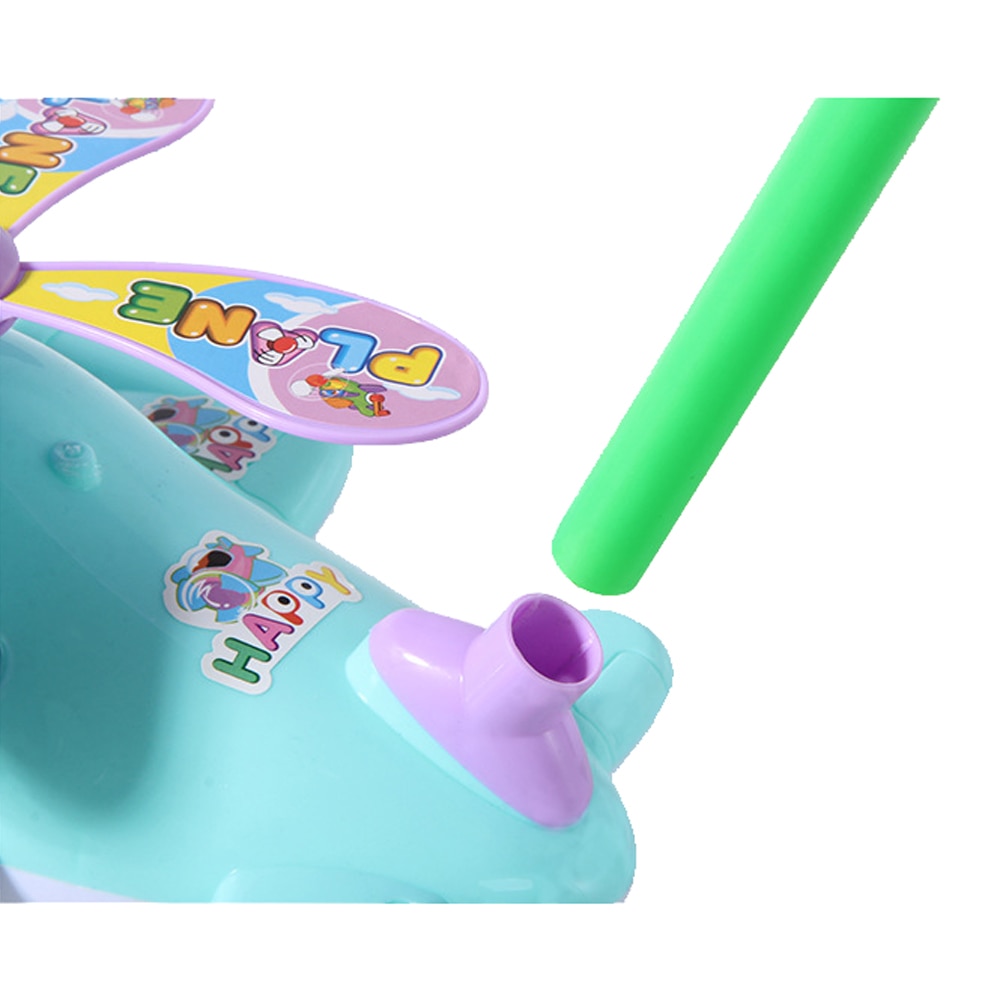 Đồ chơi đẩy máy bay hoạt hình giáo dục sớm cho bé tiện dụng