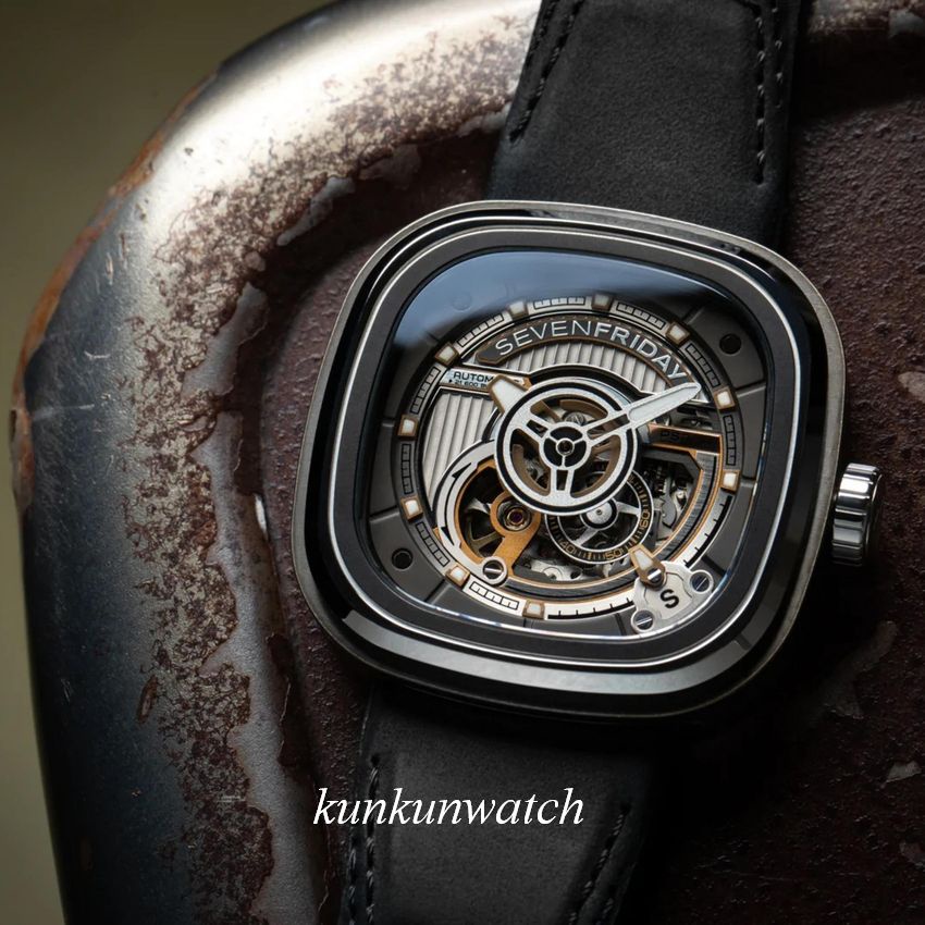 Đồng Hồ Nam SevenFriday SF - S2/01 Automatic Fullbox + Tặng Dây Cao Su Cao Cấp