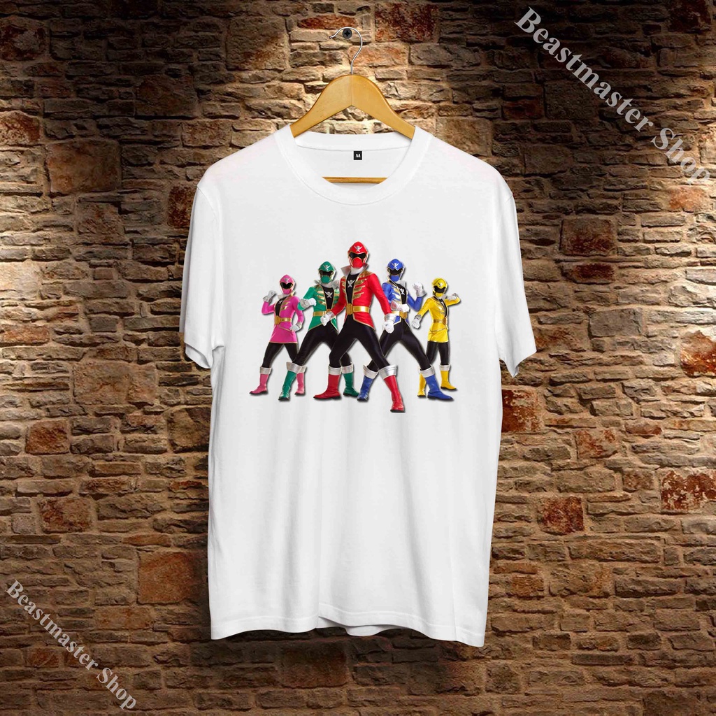 [SUPER SALE]💕Áo Thun Power Rangers - Áo Thun 5 anh em Siêu Nhân - Power Rangers T-Shirt phong cách - PRS-015