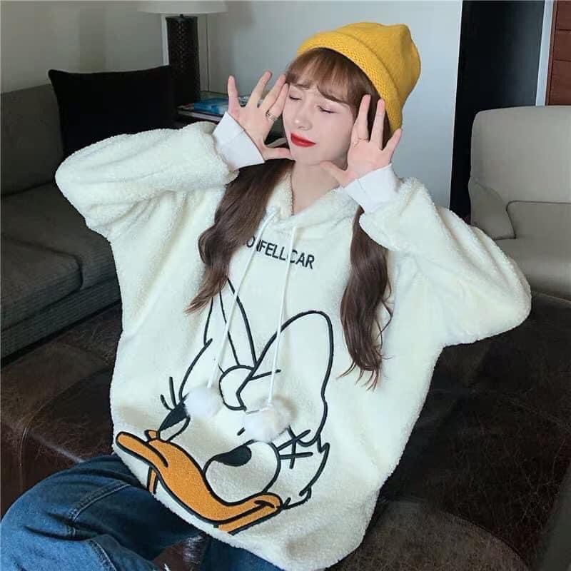 Áo Nỉ Lông Vịt cute-Áo Hoodie Lông-Áo Nỉ Hoodie-Áo Lông Có Mũ-Áo Nỉ Mũ-Áo Hoodie Có Mũ_Áo Vịt Ấm- Áo Nỉ Lông  | BigBuy360 - bigbuy360.vn