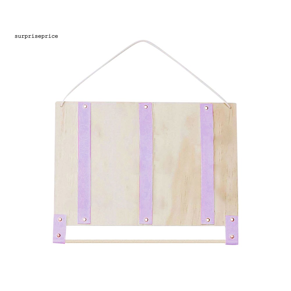 Bảng gỗ chuyên dụng treo kẹp tóc độc đáo trang trí phòng trẻ em