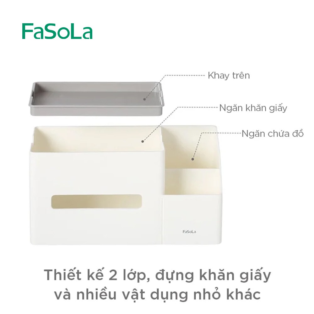 Hộp đựng khăn giấy tiện lợi FASOLA FSLYF-015