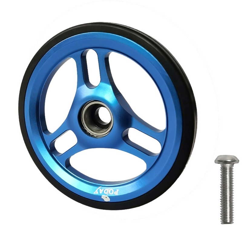 QQ Bánh Đà Bằng Hợp Kim Nhôm CNC Kèm Vòng Bi Kín Cho Brompton