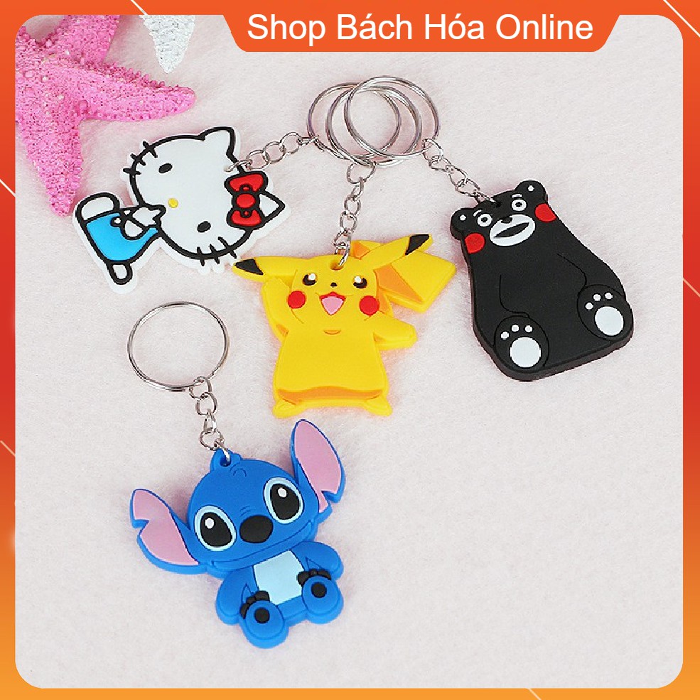 MÓC KHÓA HÌNH THÚ CAO SU