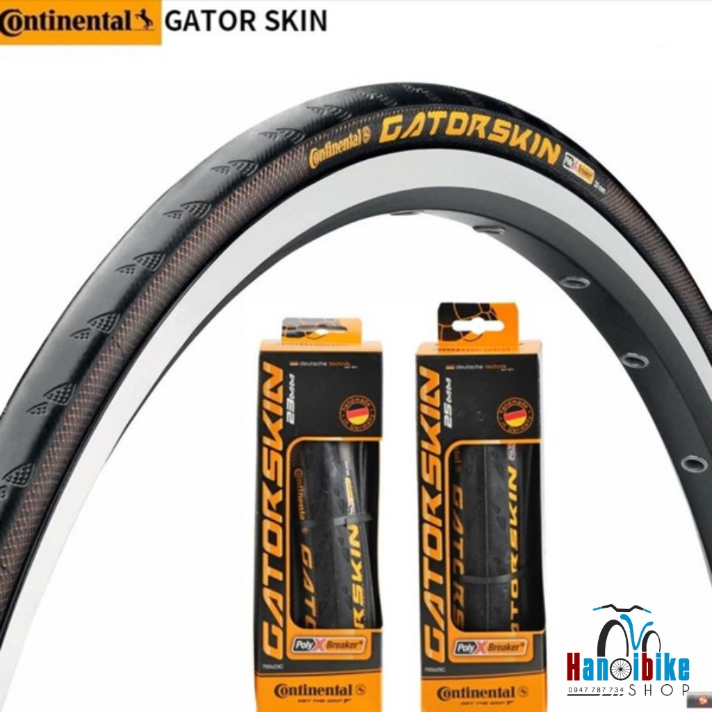 Lốp xe đạp Continental Gatorskin 700x23C