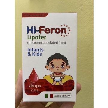 [NHẬP KHẨU CHÍNH HÃNG]- SIRO SẮT HI FERON NHỎ GIỌT