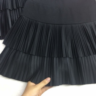 Chân váy dập ly YUQI