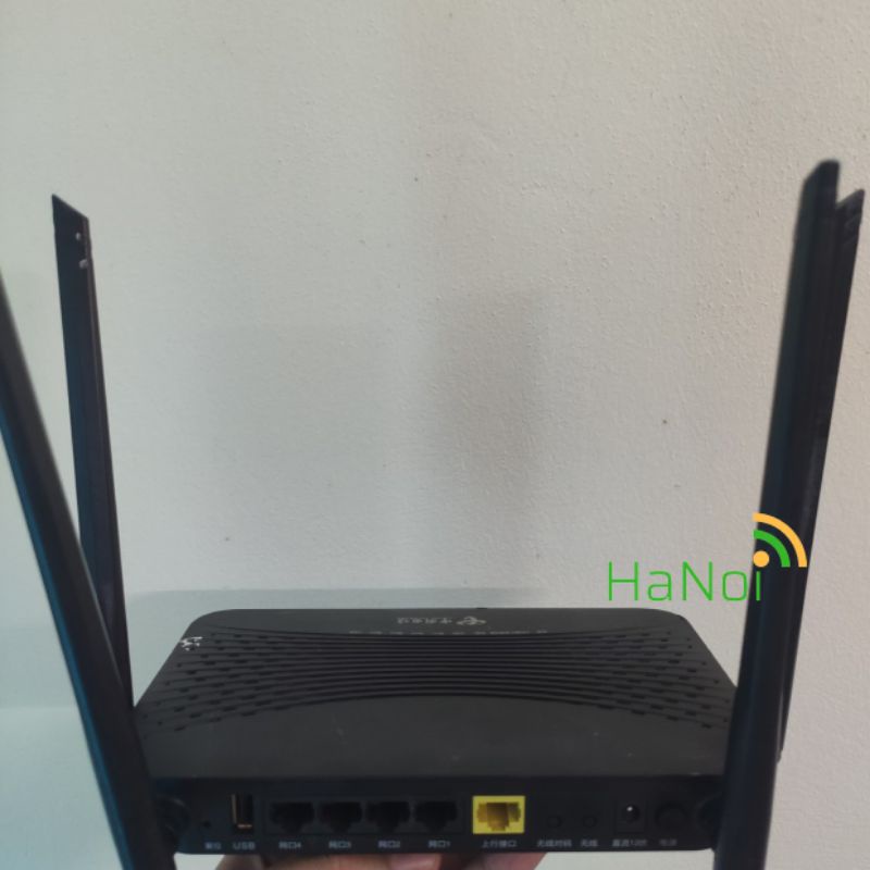 Wifi Bell AC1200 gigabit xuyên tường dual band 2.4 5Ghz 5 cổng Lan 1Gb
