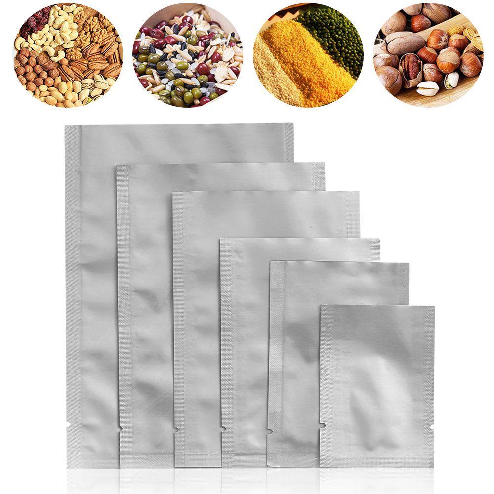 Set 100 Túi Lá Nhôm Chống Thấm Nước Đựng Thực Phẩm Tiện Lợi