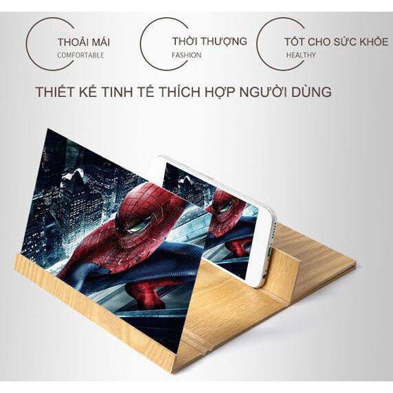 KÍNH PHÓNG TO MÀN HÌNH ĐIỆN THOẠI 4D 12 INCH (GIÁ CỰC SỐC)