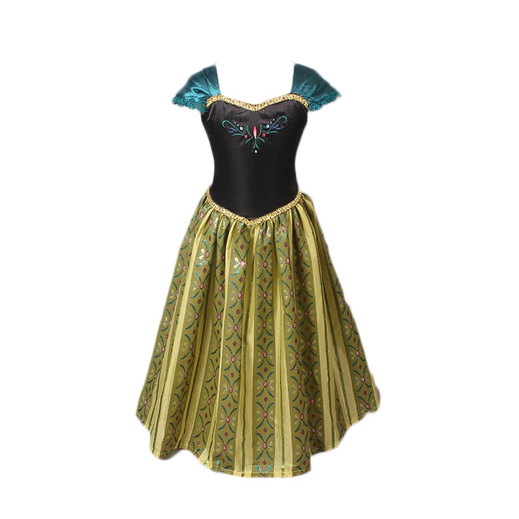 Đầm Hóa Trang Công Chúa Anna Elsa Trong Phim Frozen2