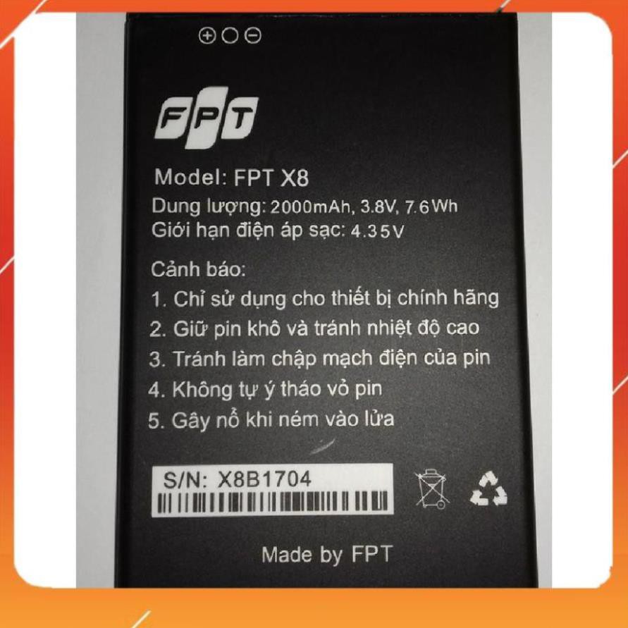 [BÁN CHẠY] PIN FPT X8 ZIN HÃNG