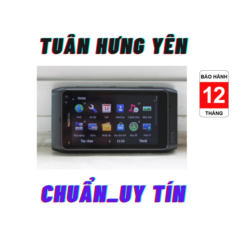 {Chuẩn_Uy Tín}_Nokia N8_Điện Thoại Nokia N8 Cảm Ứng Bộ Nhớ 16G WiFi 3G Chính Hãng Bảo Hành 6 Tháng