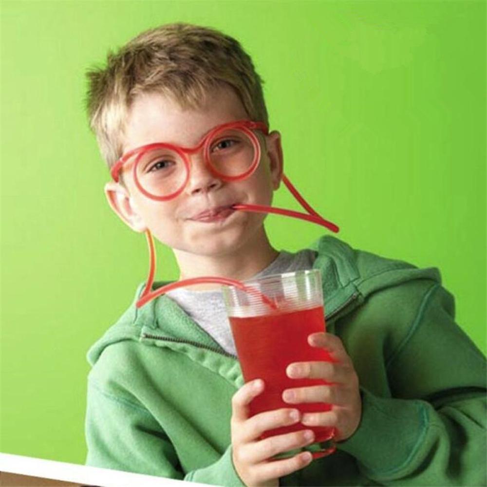 JARRED Đồ Chơi Ống Hút Thủy Tinh Dẻo Vui Nhộn Cho Bé