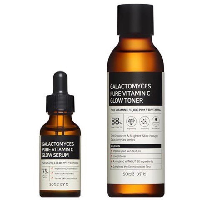 Bộ Dưỡng Sáng da Some By Mi Galactomyces Pure Vitamin C.