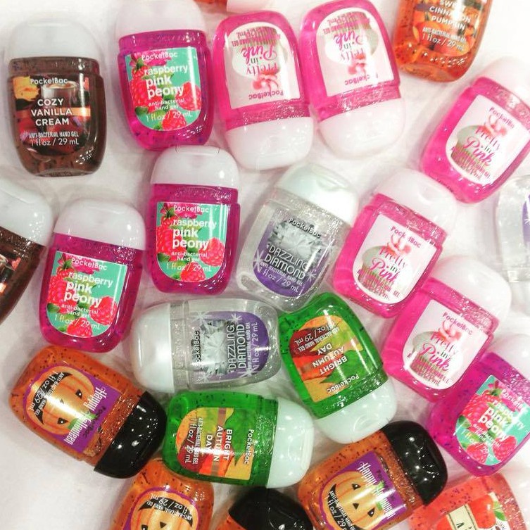 Gel nước rửa tay khô Bath &amp; Body Works 29ml tổng hợp các mùi cực hot hàng chuẩn authentic