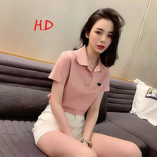 Áo polo tim nhỏ HDA0220