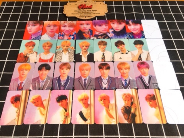 Card ảnh BTS album Love Yourself Answer (unoff)