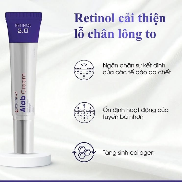 Kem dưỡng  Kyung Lab Alab Cream Retinol 2.0 30ml trẻ hóa da, chống lão hóa - Kyunglab