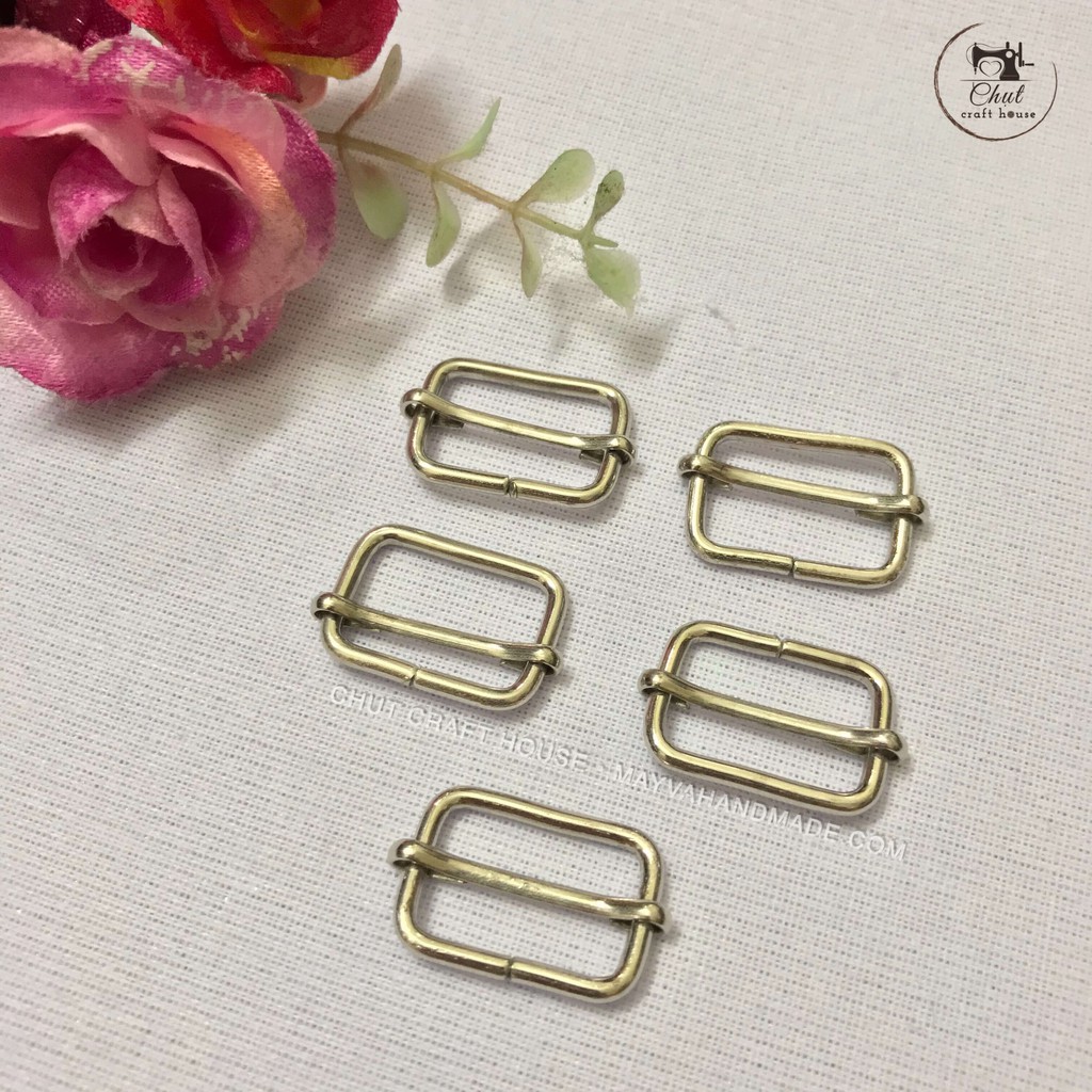 Khoen chỉnh dây  BẠC SÁNG dùng điều chỉnh dây đeo túi
