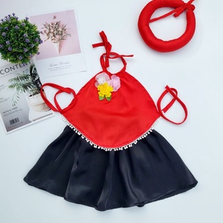 Yếm lụa mềm cao cấp cho bé gái 8-22kg