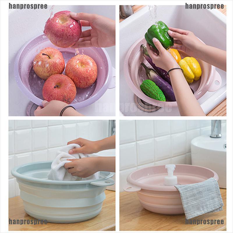 Chậu Rửa Mặt Silicone Có Thể Gấp Lại Được