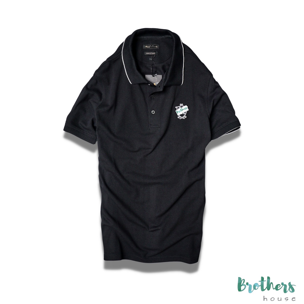 |Cao cấp| Áo polo nam Massimo Dutti viền cổ, vải cotton xịn sò sờ thích ngay