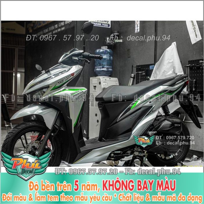 Tem rời Vario Candy Chỉ xanh đen (B) -1