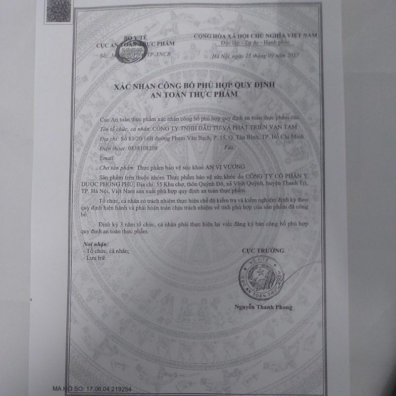 AN VỊ VƯƠNG - tái tạo niêm mạc dạ dày, viêm đại tràng, tiêu chảy ăn không tiêu