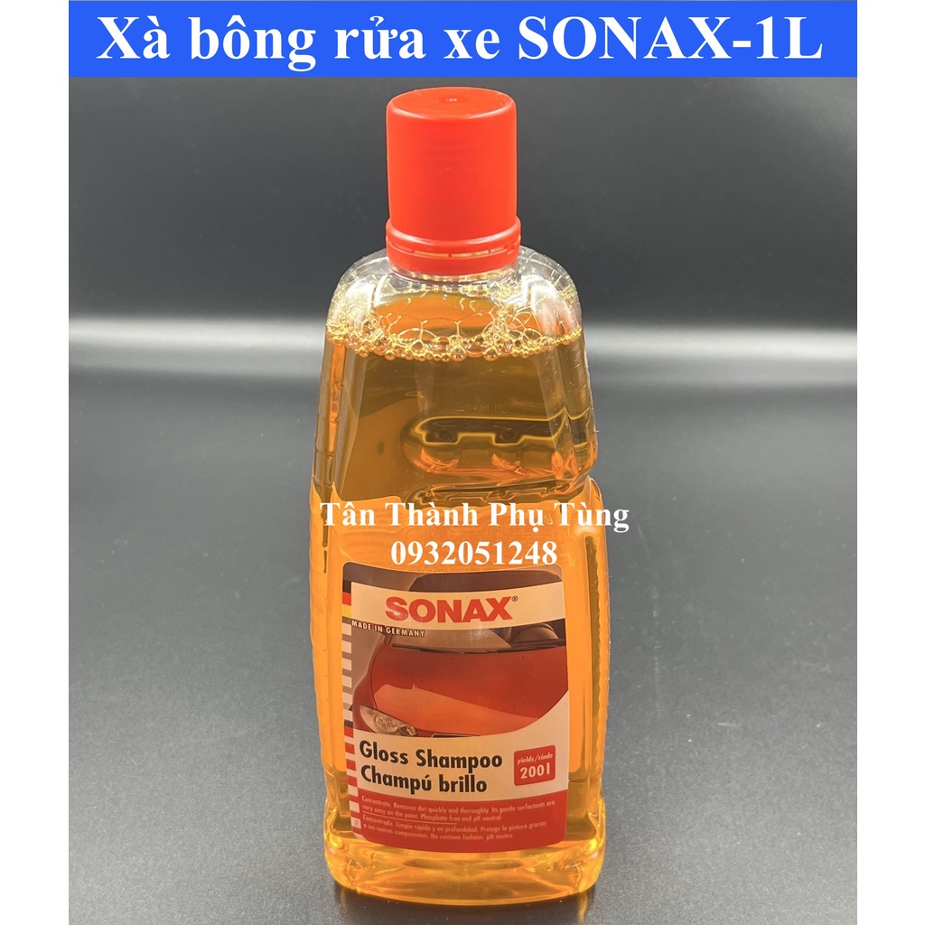 Xà bông rửa xe SONAX 1 Lít, xuất xứ Đức