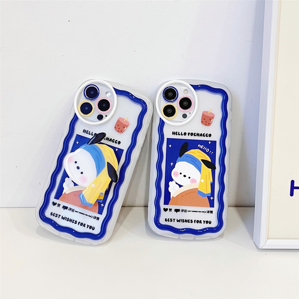 Ốp ĐiệN ThoạI HọA TiếT Chó HoạT HìNh Cho iphone 11 12 13 Pro XS Max X XR