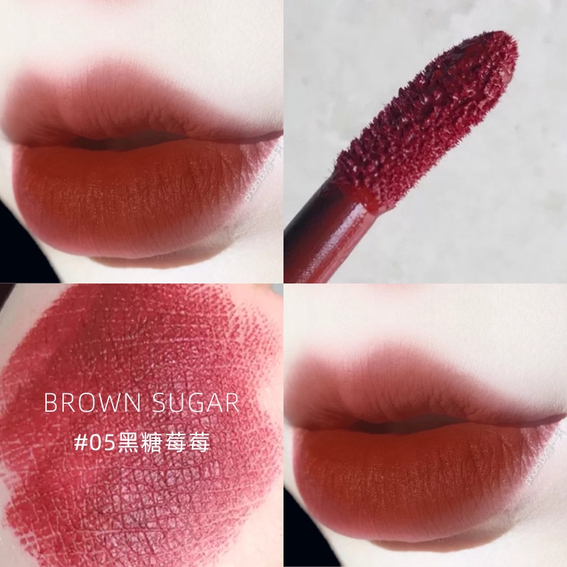 [Hàng mới về] Son kem lì phân cực mịn như nhung chống nước lâu trôi không dính cốc thời trang cổ điển dành cho bạn nữ