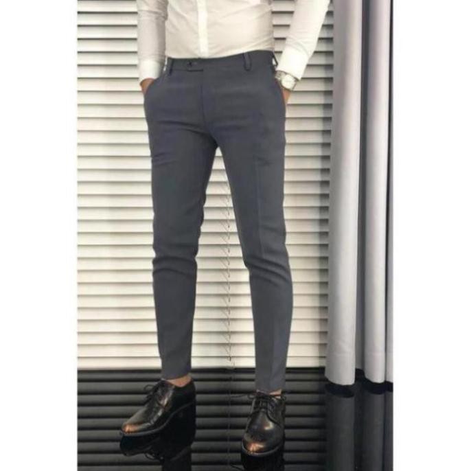 Quần âu nam dáng slimfit,Quần âu, quần vải, quần tây nam phong cách hàn quốc, lịch sự, công sở, thư sinh | BigBuy360 - bigbuy360.vn
