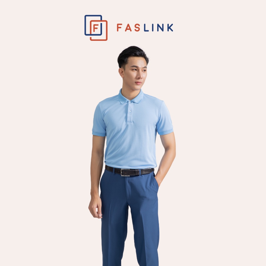 Áo Polo Nam Faslink Chất Liệu Vải Cá Sấu Poly Trẻ Trung Và Năng Động Nhiều Màu