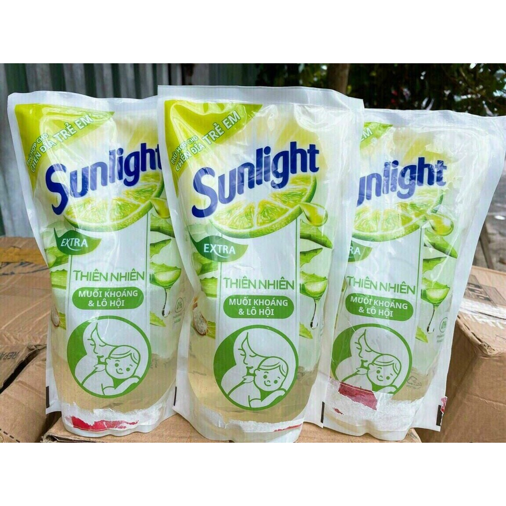 Nước rửa chén Sunlight hương chanh 550g (Hàng khuyến mãi)