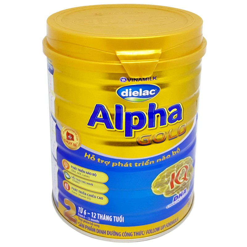 NHẬP MÃ TKB0718W1B GIẢM 20K Sữa bột Dielac alpha gold 2 900g