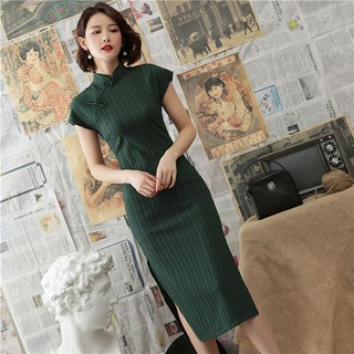 Đầm sườn xám trung hoa truyền thống cho nữ