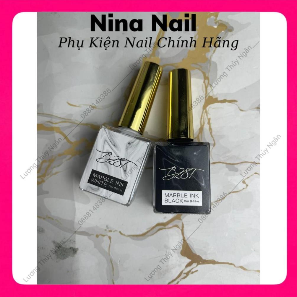 Chai Cồn Loang Trắng , Đen . Sơn Cồn Loang B281 Vẽ Móng