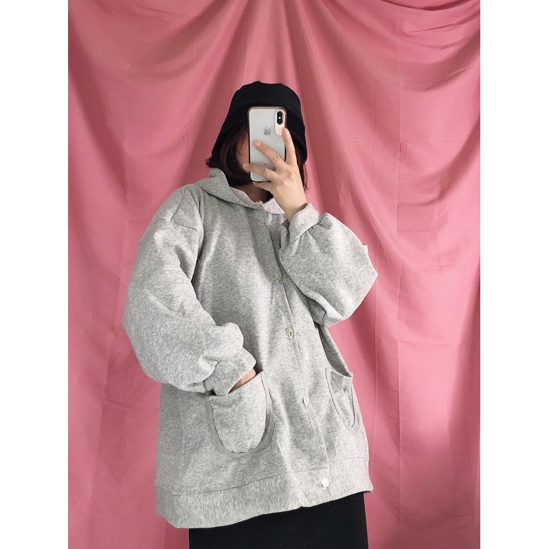 áo Hodie nỉ tay to⚡️FREESHIP EXTRA⚡️, cá tính chất | BigBuy360 - bigbuy360.vn
