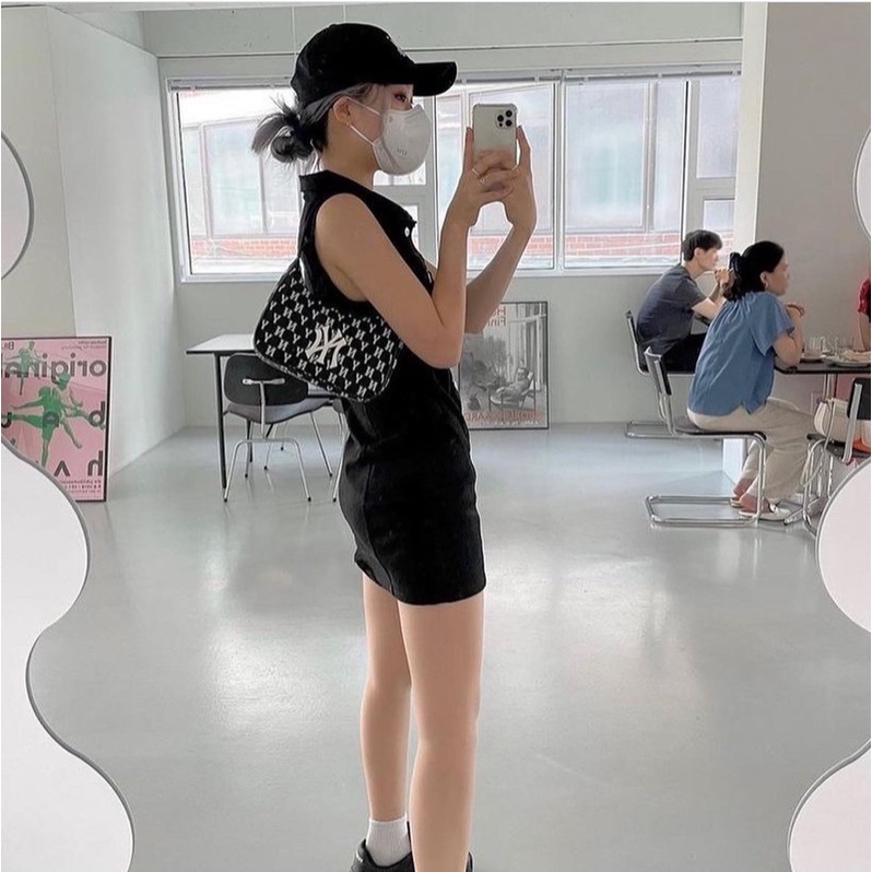 Túi MLB Shoulder Bag kẹp nách chuẩn hãng