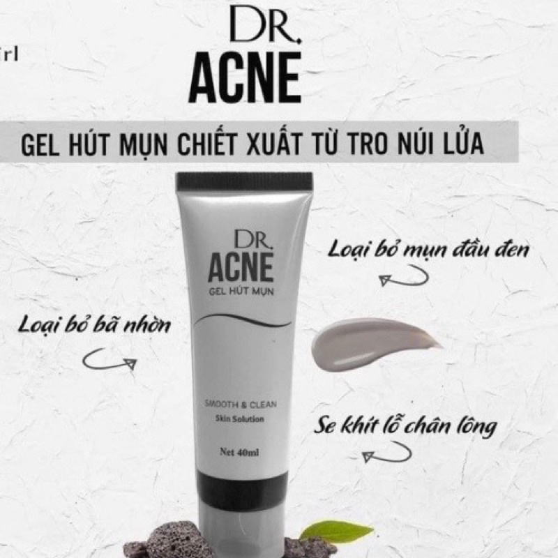 [CHÍNH HÃNG] Lột mụn than tre Dr ANCE - Gel hút mụn đầu