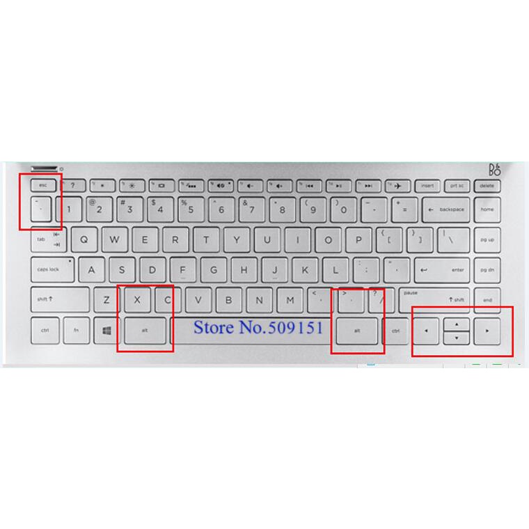 Miếng Dán Bảo Vệ Bàn Phím Bằng Silicon 14 inch Cho HP 240 G6 G7 G8 / 245 G6 G7 / HP 246 G6 G7