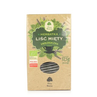Trà bạc hà hữu cơ túi lọc Dary Natury 37.5g