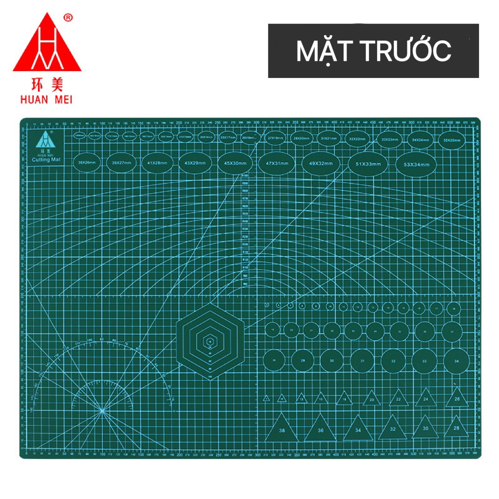 Chuyên sỉ Bảng kê cắt tự liền A1 DIY Cutting Mat thủ công kê vải tấm cao su dẻo bảo vệ mặt bàn