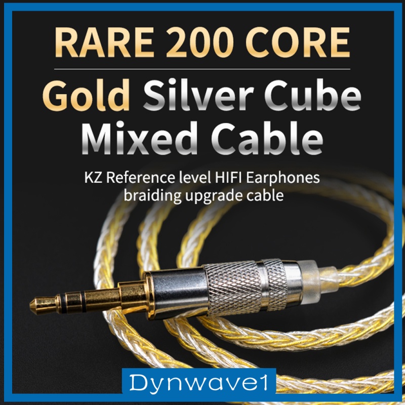 [DYNWAVE1]Replacement OCC Cable Cord Line Wire for KZ-ZST/ ZS10 / ES4 / ZSR HIFI Earphone